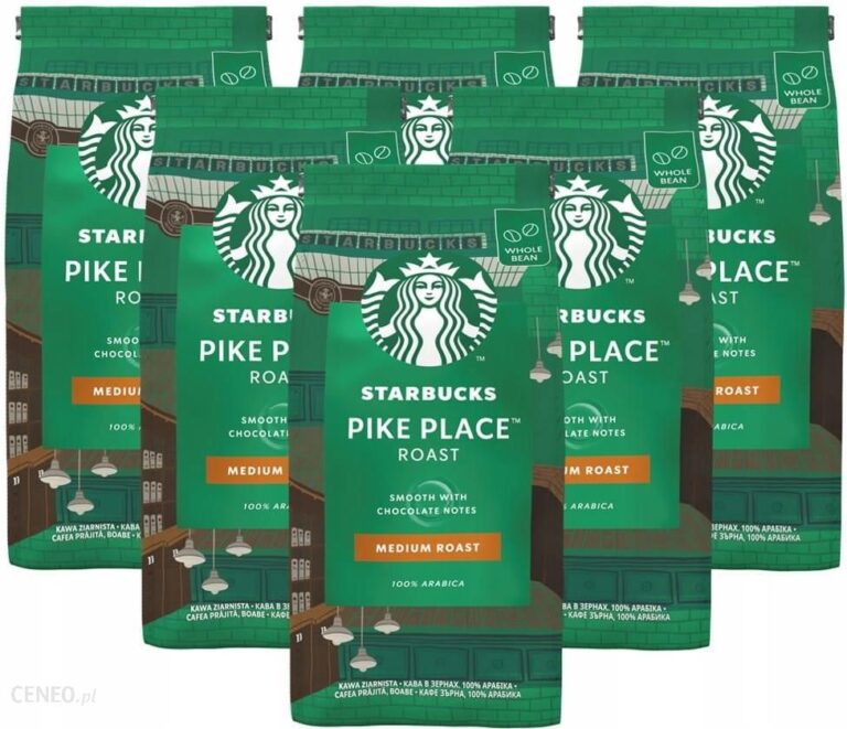 Starbucks Pike Place Medium Roast Ziarnista 6x200g