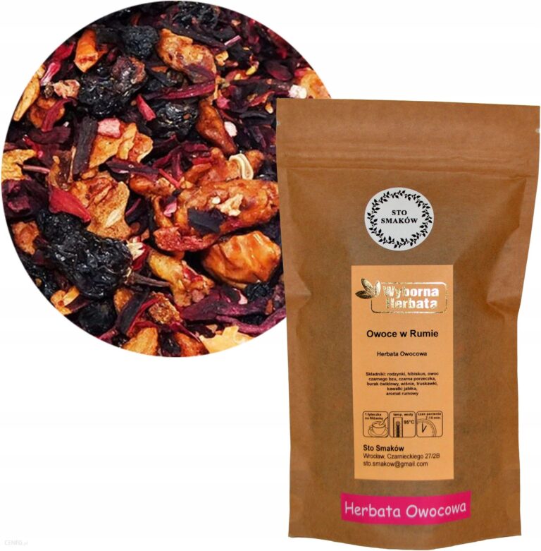 Sto Smaków Herbata Owocowa Owoce W Rumie 100g