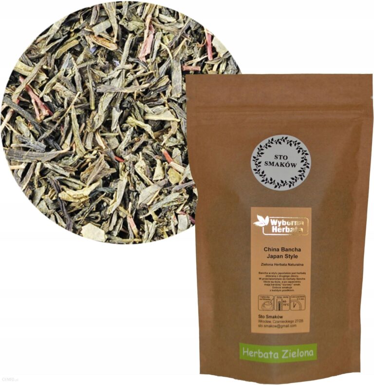 Sto Smaków Herbata Zielona China Bancha Japan Style 100g