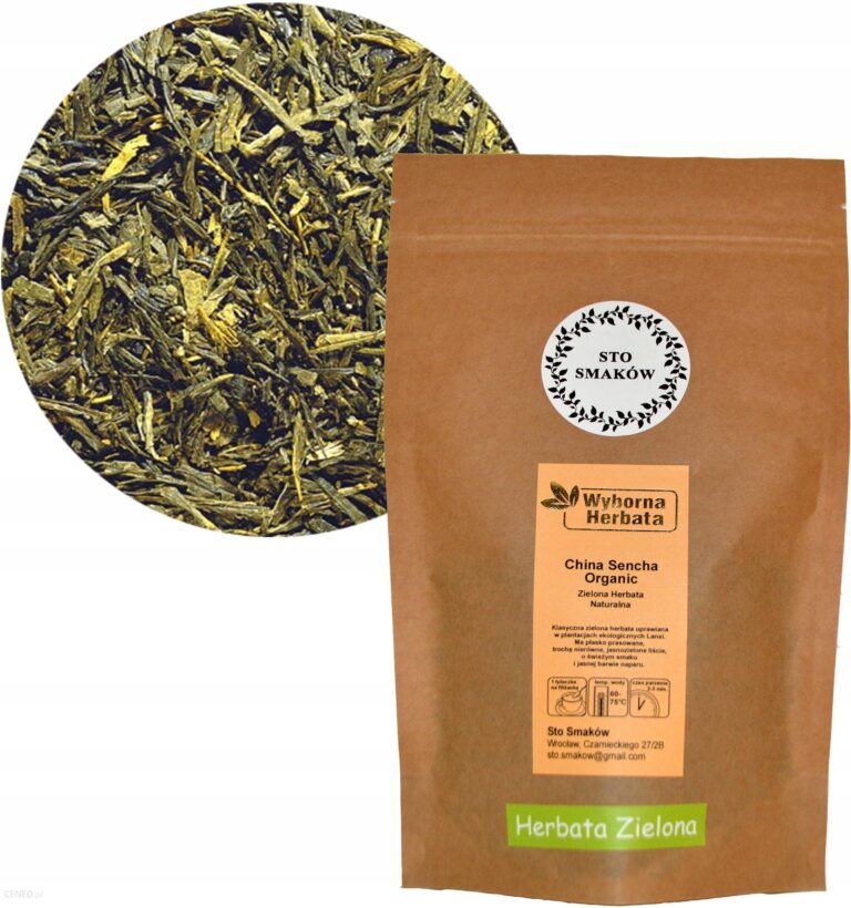 Sto Smaków Herbata Zielona China Sencha Organic 100g