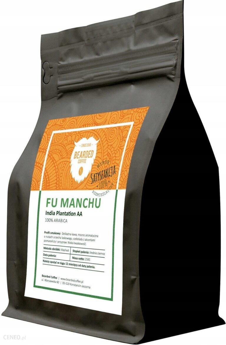 Świeżo Palona Kawa Ziarnista Delikatna Arabica 1kg
