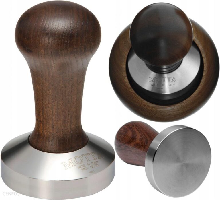 Tamper Motta Ubijak Do Kawy 51mm Stalowy Drewniany