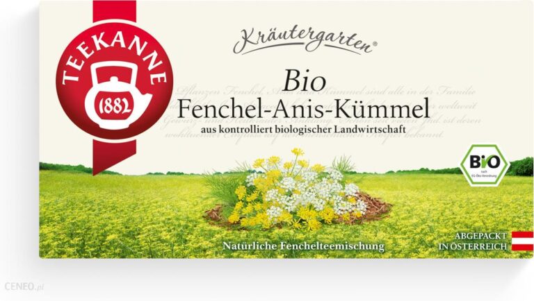 Teekanne Herbata Organiczna Ziołowy Ogród Koper WłoskiAnyżKminek