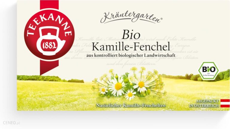 Teekanne Herbata Organiczna Ziołowy Ogród Rumianek I Koper Woski