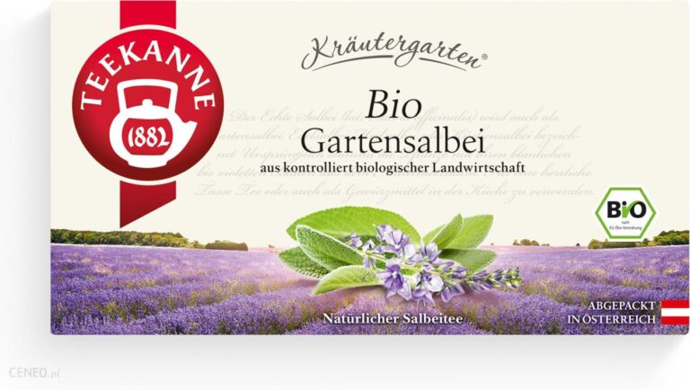 Teekanne Herbata Organiczna Ziołowy Ogród Szałwia Lekarska