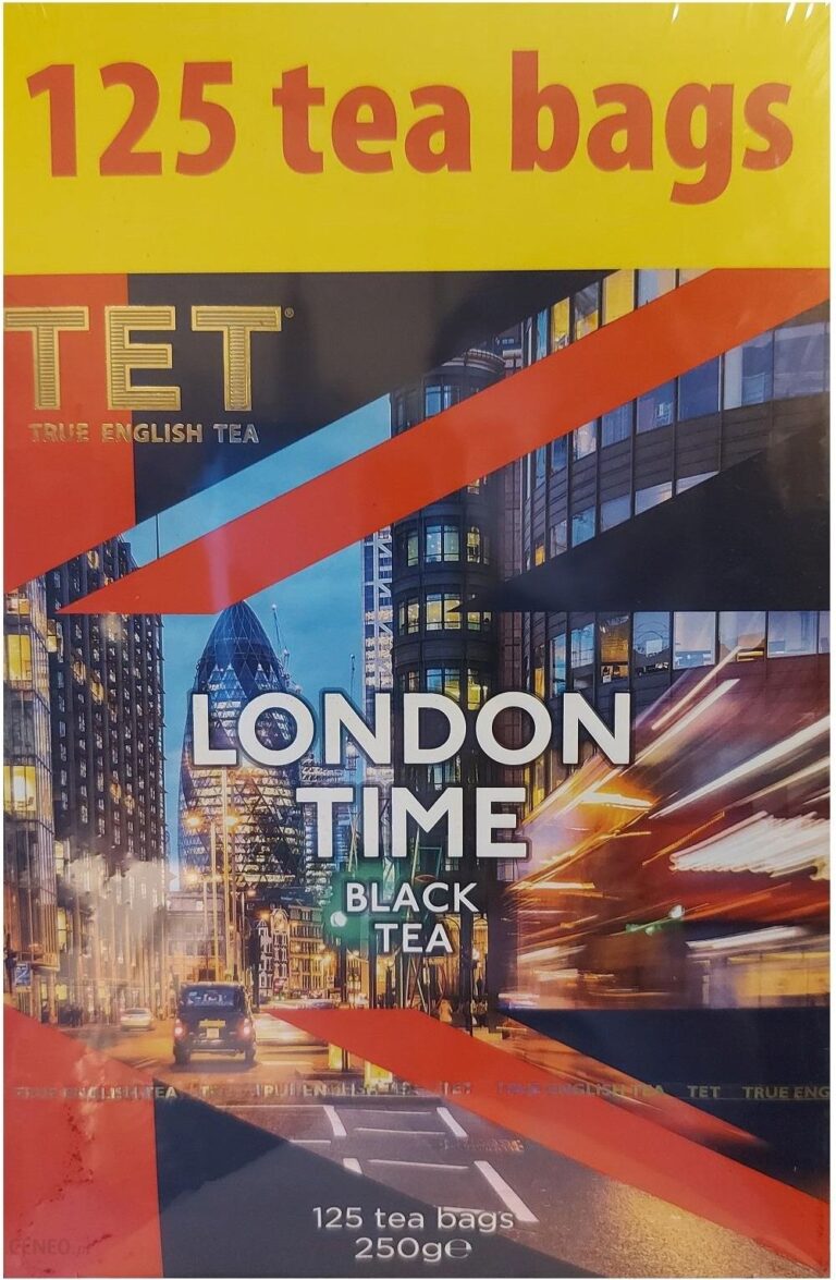 Tet Herbata London Time Czarna Ekspresowa 125szt.