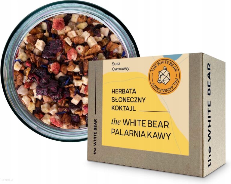 The White Bear Herbata Owocowa – Słoneczny Koktajl – 100g