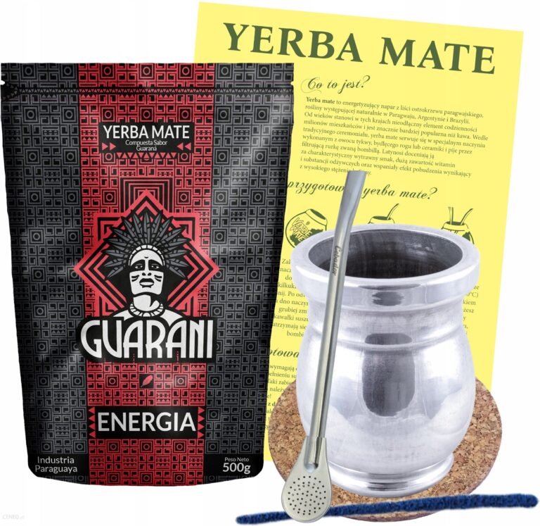 Yerba Guarani Energia 500g Akcesoria Palo Santo