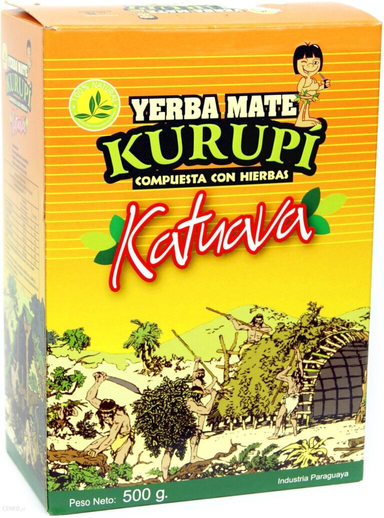 Yerba Mate Kurupi Katuava Energizante 500g