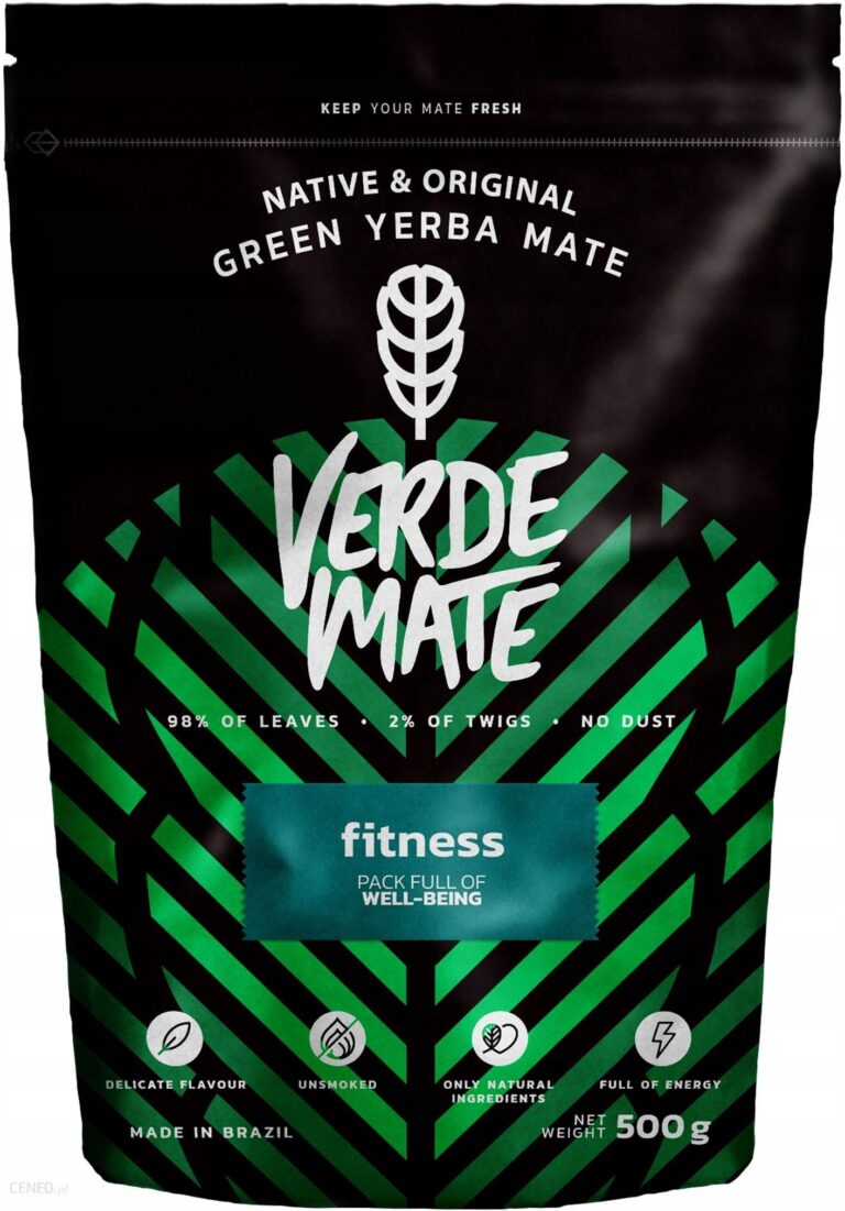 Yerba Verde Mate Green Fitness 500g Z Ziołami