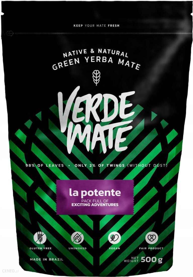 Yerba Verde Mate Green La Potente 05Kg 500g