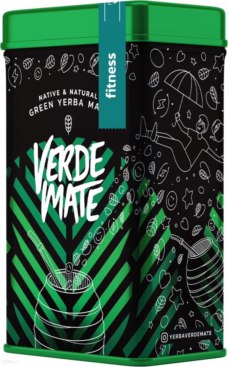 Yerbera Puszka Verde Mate Green Fitness 05Kg