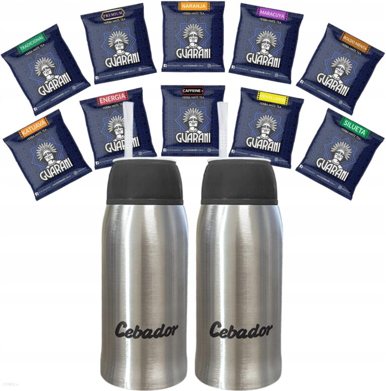 Zestaw Guarani Yerba Mate 10x50g Yerbomos 40