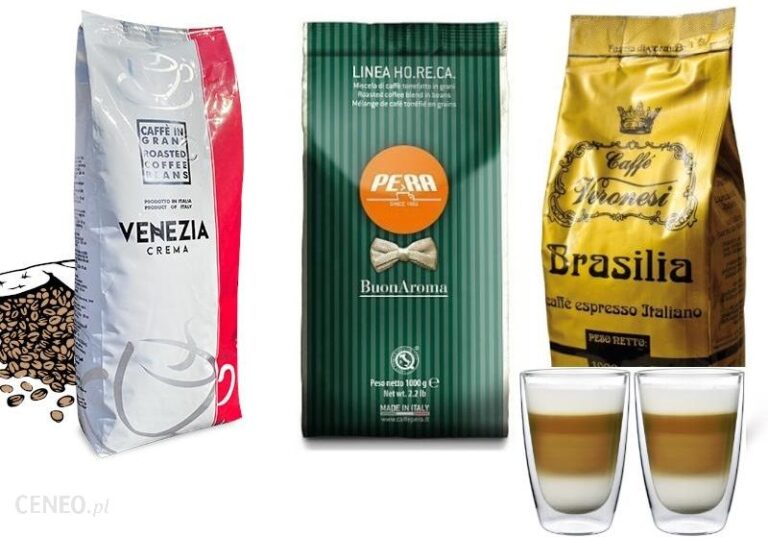 Zestaw Kaw Crema PeraVeneziaVeronesi Szklanki