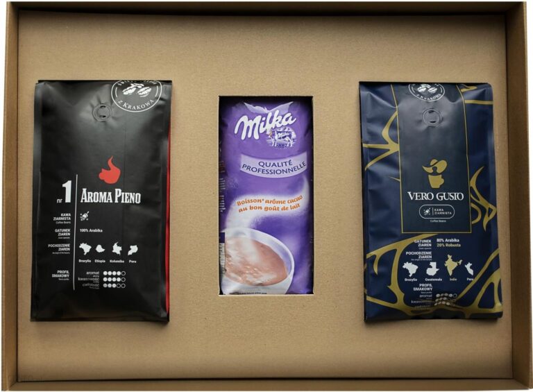 Zestaw Kaw Ziarnistych 2Kg Milka Gorąca Czekolada