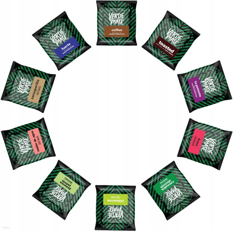 Zestaw Yerba Verde Mate Green Brazylijskie 10x50g