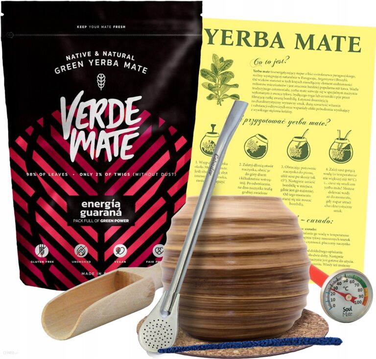 Zestaw Yerba Verde Mate Green Energia Akcesoria