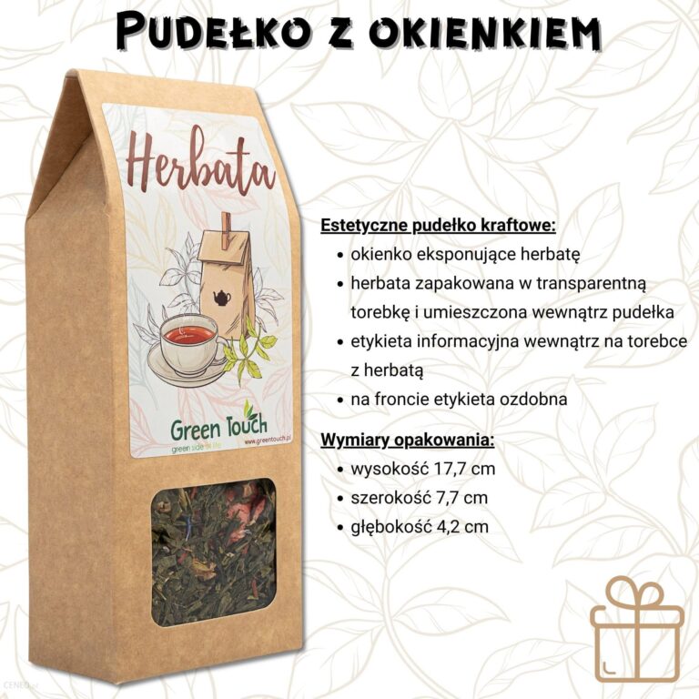 Zielona Earl Grey fantasy (Pakowanie ozdobne, Kartonik z okienkiem 60g)