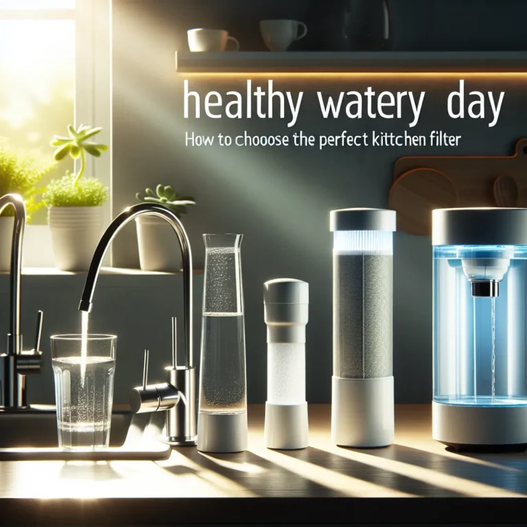 Zdrowa woda każdego dnia – jak wybrać idealny filtr do kuchni