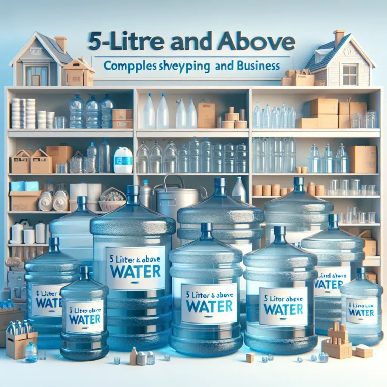 Woda 5-litrowa i więcej – kompleksowe zakupy dla domu i biznesu