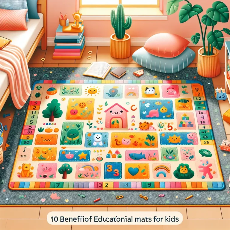 Odkryj 10 korzyści, jakie dają maty edukacyjne dla dzieci