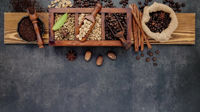 Czarna Kawka Kawa Świeżo Palona Etiopia Mocca Harar Mocha 0,5kg