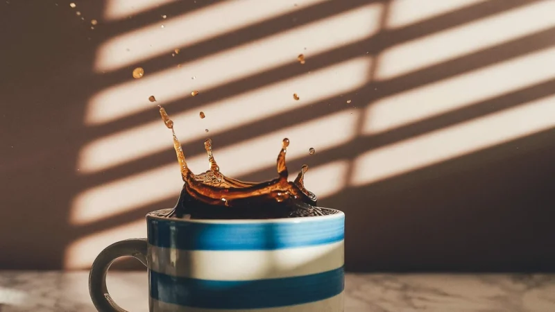 Czarna Kawka Kawa Świeżo Palona Etiopia Mocca Harar Mocha 1kg