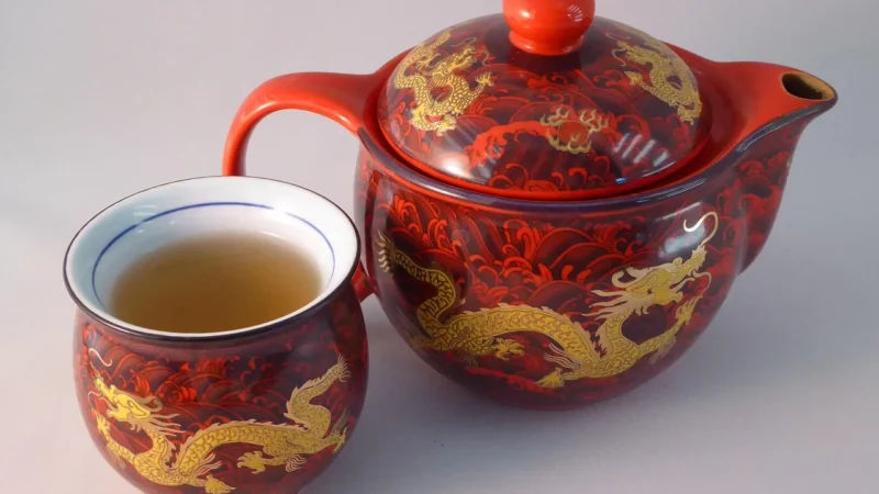 Progressive Pu erh rubinowa (Pakowanie ozdobne, Złota torebka 40g)