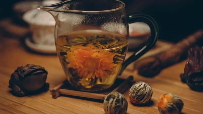 Teabag Ziołowa Herbata Hibiscus 100g – Żółta Tuba