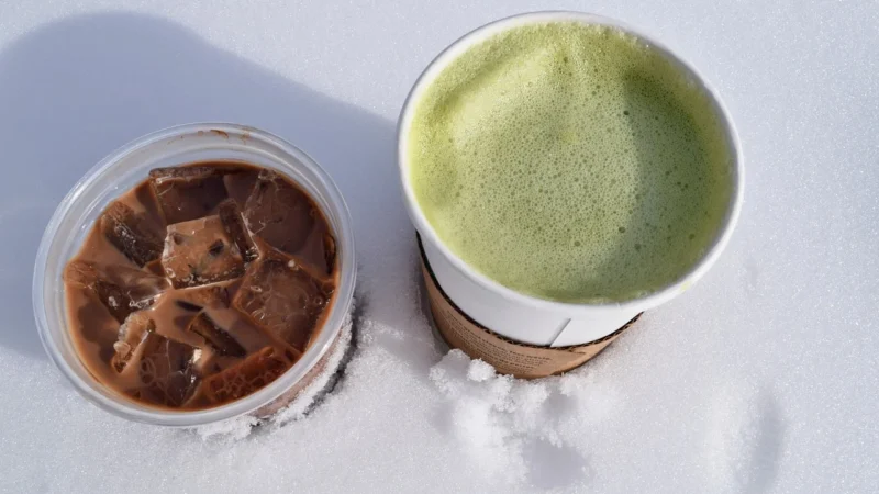 True English Tea Herbata rozpuszczalna Matcha Latte Banana & Vanilla, 10 szt.