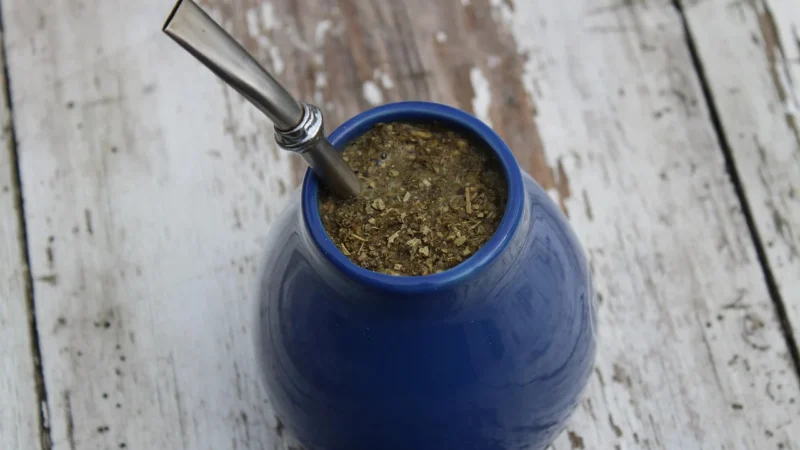 Zestaw Yerba Mate Palo Santo Bombilla Anillo