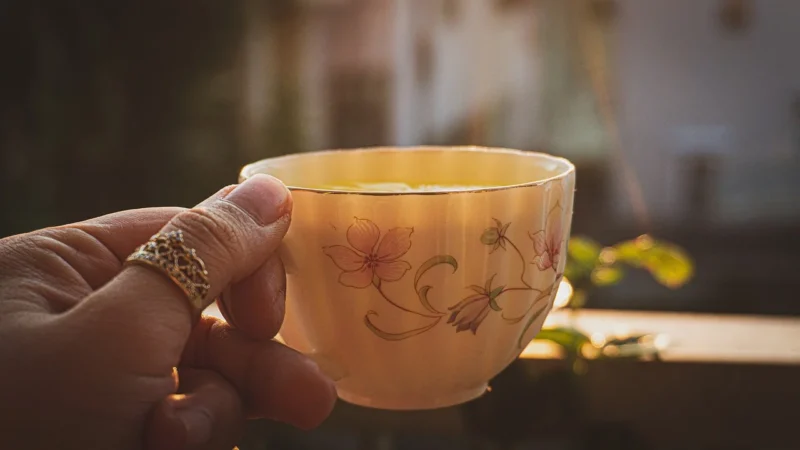 Zielona Earl Grey fantasy (Pakowanie ozdobne, Rożek celofanowy 40g)